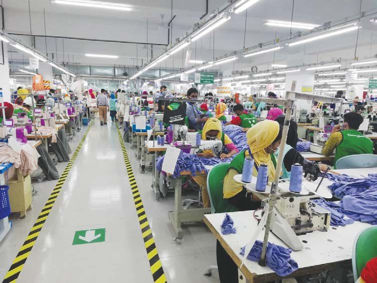 Sewing floor